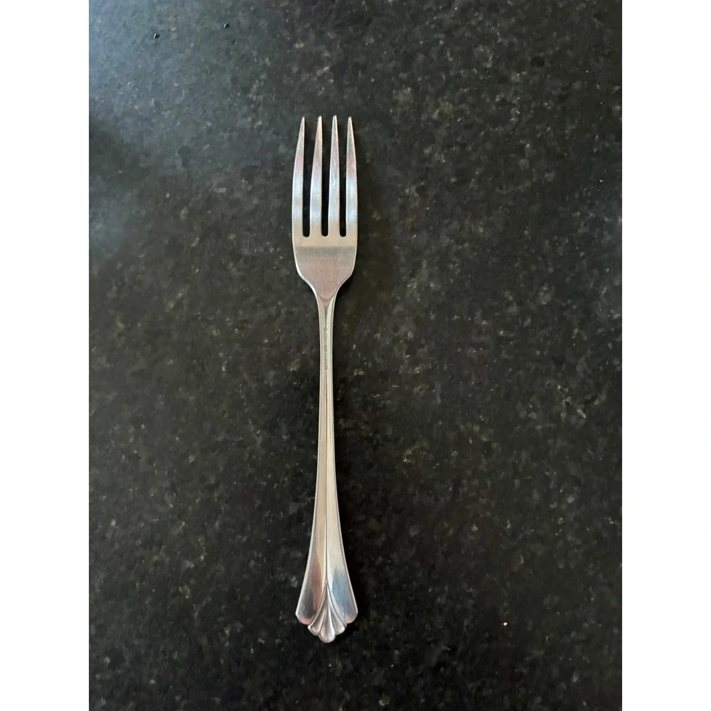 Oneida SILVER ROYAL FLUTE Silverplate Community dinner Fork replacement - Picture 4 of 4